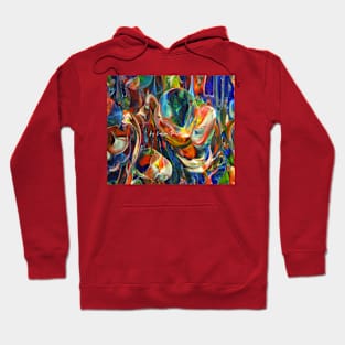 Abstract Art - boundaries Hoodie